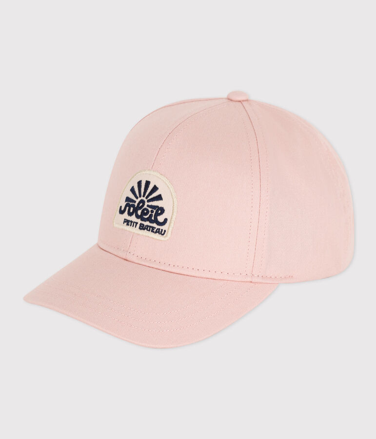 Children's Pink Denim Cap SALINE pink