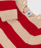 Babies' Stripy Wool/Cotton Knitted Pullover TRENCH /STOP