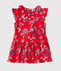 Robe bébé fille imprimée
