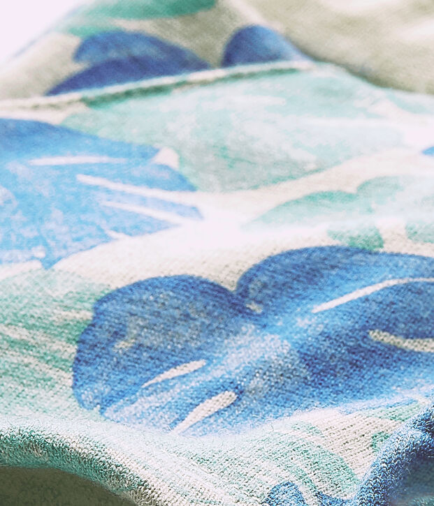 Baby boy's print shorts grey/multicolor