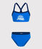 Girls' Two-Piece Swimsuit SURF blue