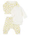 Baby Girls' Wool/Cotton Clothing - 3-piece set MARSHMALLOW white/MULTICO white