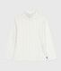 Children's printed cotton polo neck top