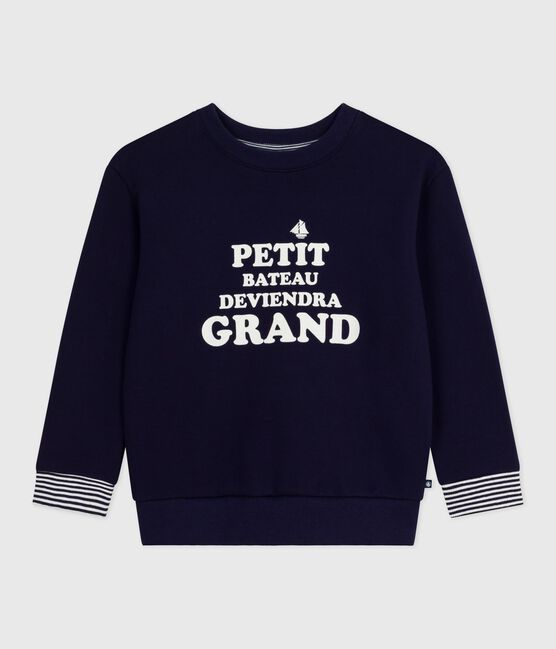 Children's printed cotton sweatshirt SOIR