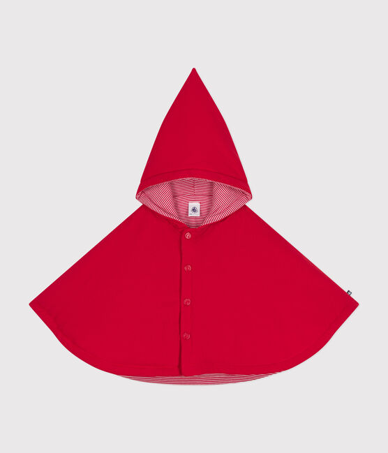 Babies' Cotton Cape CORRIDA red