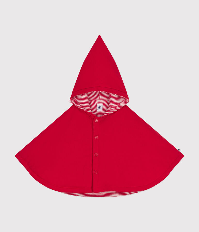 Babies' Cotton Cape red