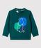 Babies' Fleece Sweatshirt PINEDE green