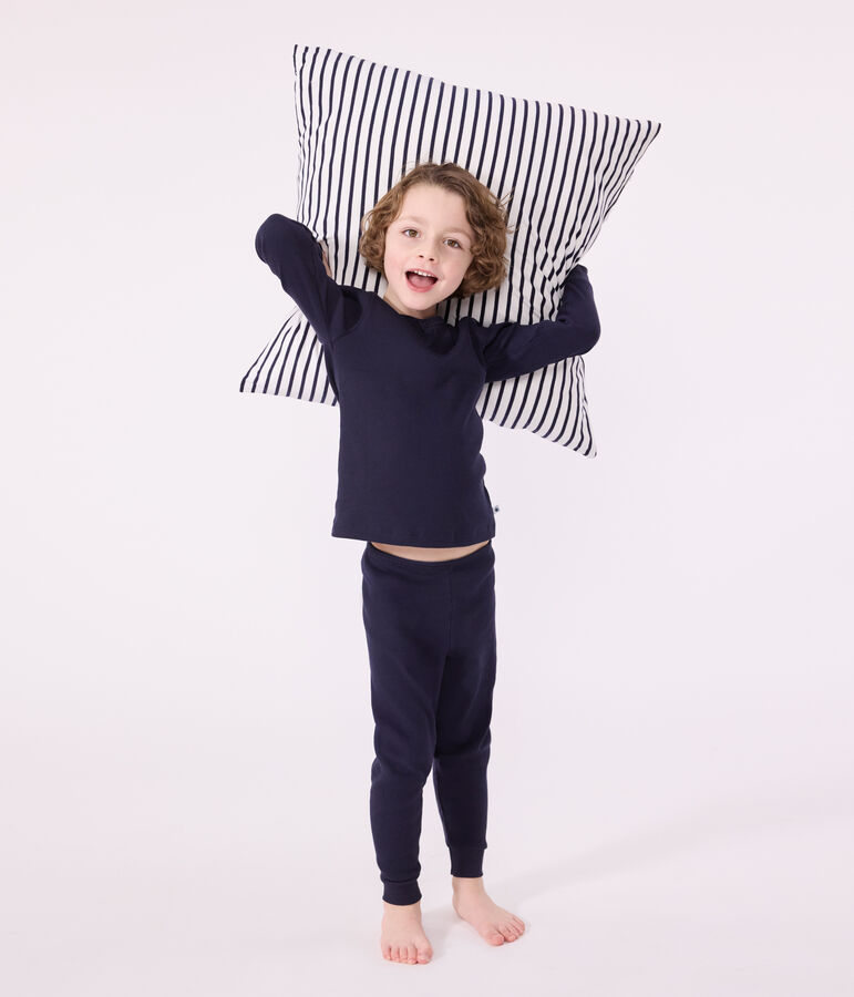 Children's cotton pyjamas SMOKING blue