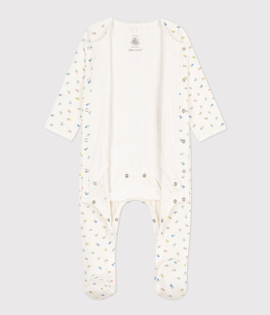 Floral Cotton Bodyjama MARSHMALLOW white/MULTICO white