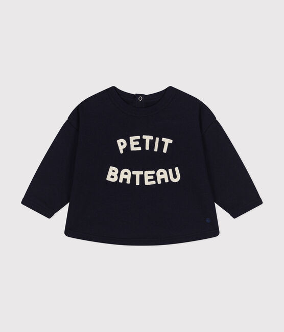 Babies' Fleece Sweatshirt SMOKING blue