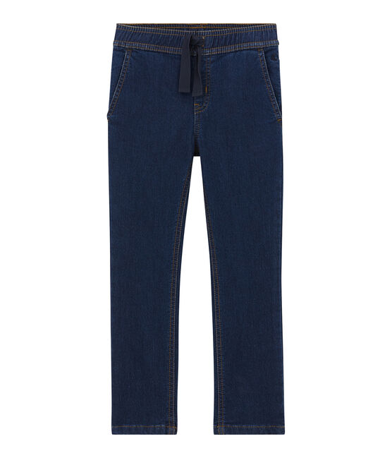Boy's denim trousers BLEU DENIM blue