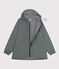 Women's short raincoat THUYA green