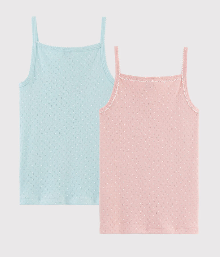 Girls' Openwork Strappy Tops - 2-Piece Set variante 1