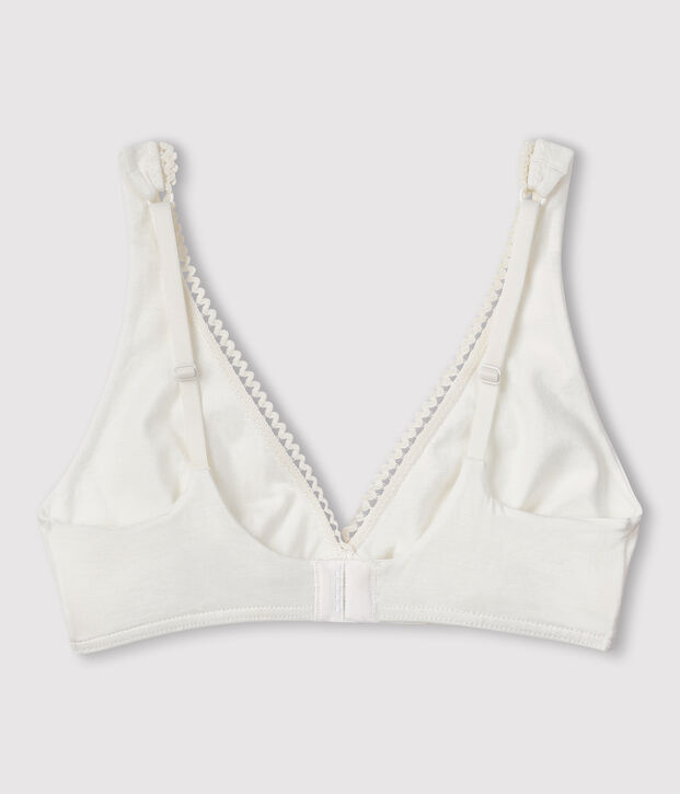 Women's Stretch Cotton Bra white