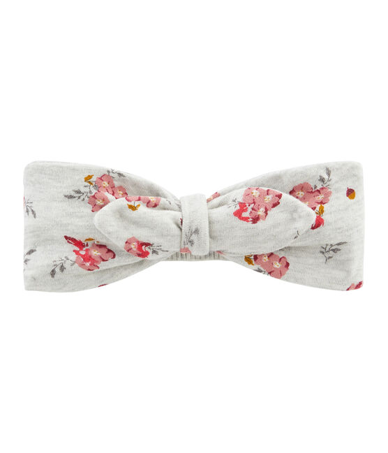 Baby Girls' Headband BELUGA grey/MULTICO white