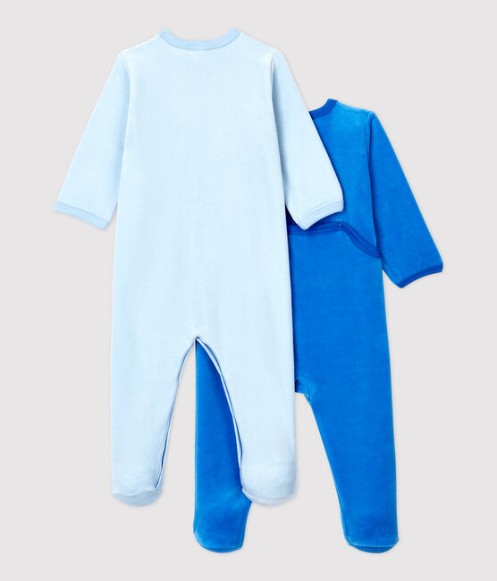 Babies' Velour Sleepsuit - 2-Pack variante 1