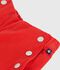 Children's denim trousers red
