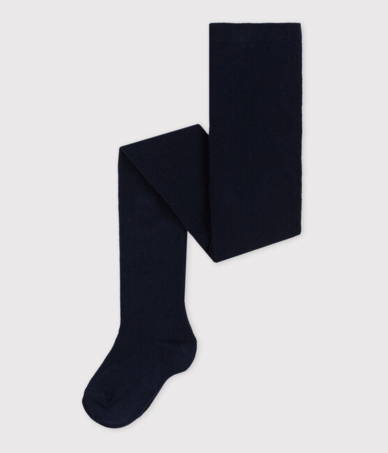 Pair of tights for baby girls SMOKING blue