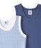 Set of 2 boys' tank tops white