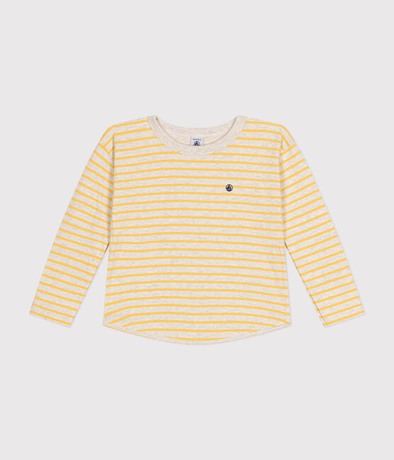 Boys' long-sleeved tube knit T-shirt MONTELIMAR /DAISY