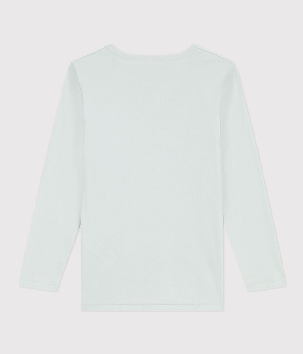 Long-sleeved cotton T-Shirt blue