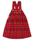Baby Girls' Checked Dungarees/Dress