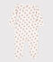 Printed Cotton Sleepsuit MARSHMALLOW white/MULTICO white