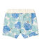 Baby boy's print shorts BELUGA grey/MULTICO white