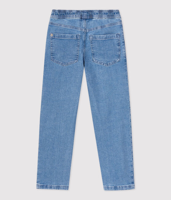 Boys' Regular Light Denim Trousers DENIM BLEU blue