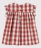 Babies' Gingham Poplin Dress OMBRIE /AVALANCHE