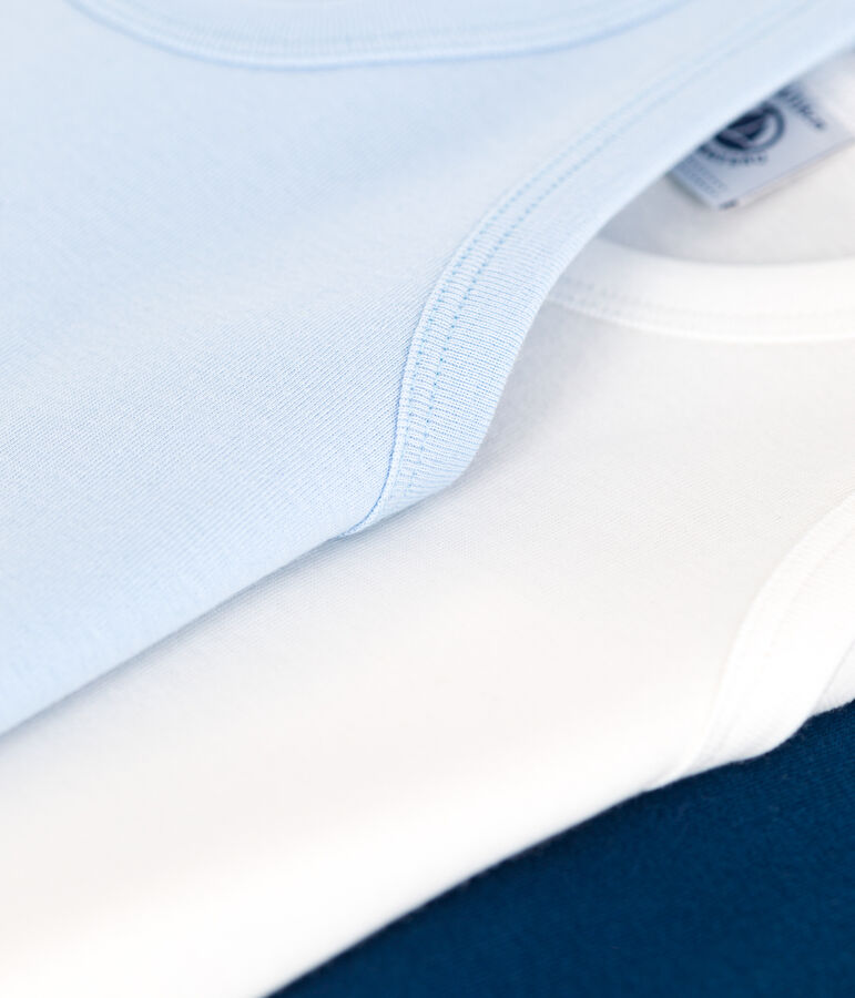 Children's plain cotton tank tops - 3-Pack variante 1