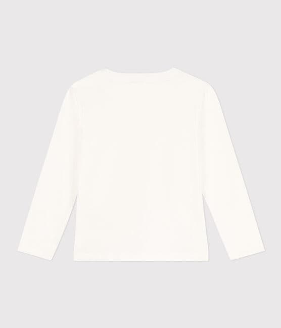 Boys' Long-Sleeved T-shirt MARSHMALLOW white