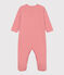 Babies' Pinstriped Cotton Pyjamas ABRICOT orange/MARSHMALLOW