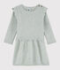 Baby girl's cotton and wool dress
