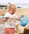 Petit Bateau x Water Family Babies' T-Shirt MARSHMALLOW white