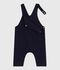Babies' long-leg plain cotton dungarees SOIR
