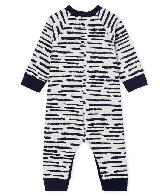 Baby Boys' Long Jumpsuit by Jean Jullien MARSHMALLOW white/DASH CN