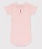 Babies' Short-Sleeved Bodysuit With Ruff MINOIS pink