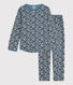 Girls' Floral Cotton Pyjamas