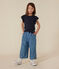Girls' Cotton T-Shirt SMOKING blue