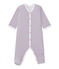Baby boy's print sleepsuit ECUME white/MULTICO white