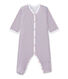 Baby boy's print sleepsuit