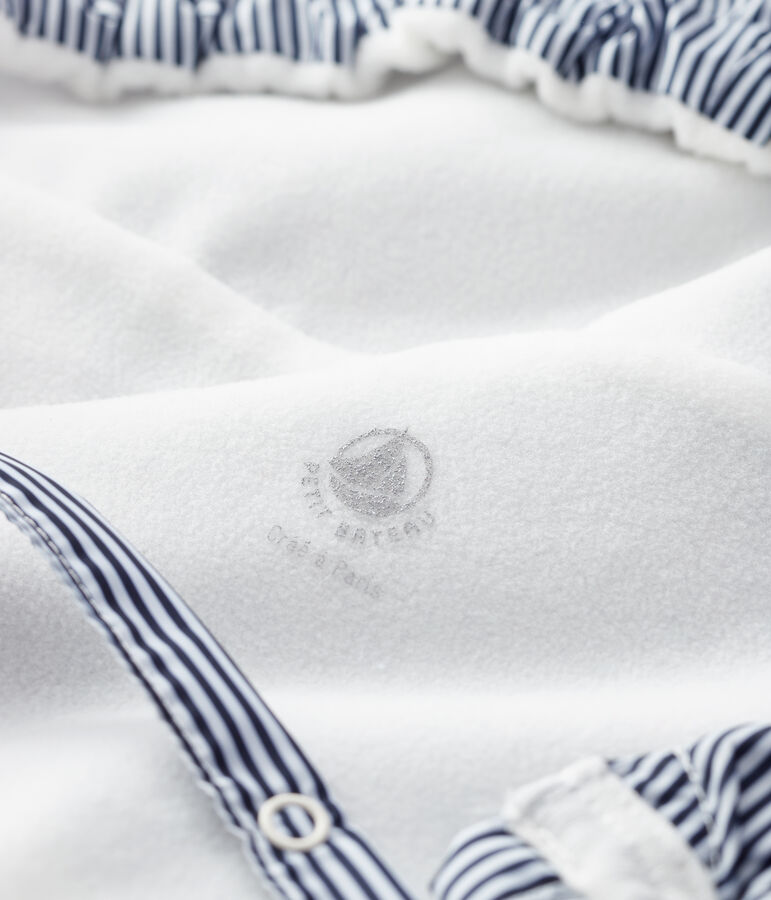 Stripy Baby Carrier Protector blue/white