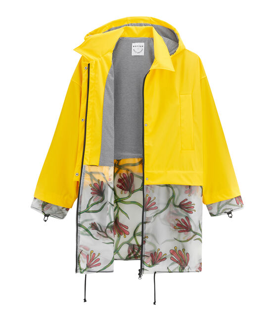 Raincoat SHINE yellow/MULTICO white