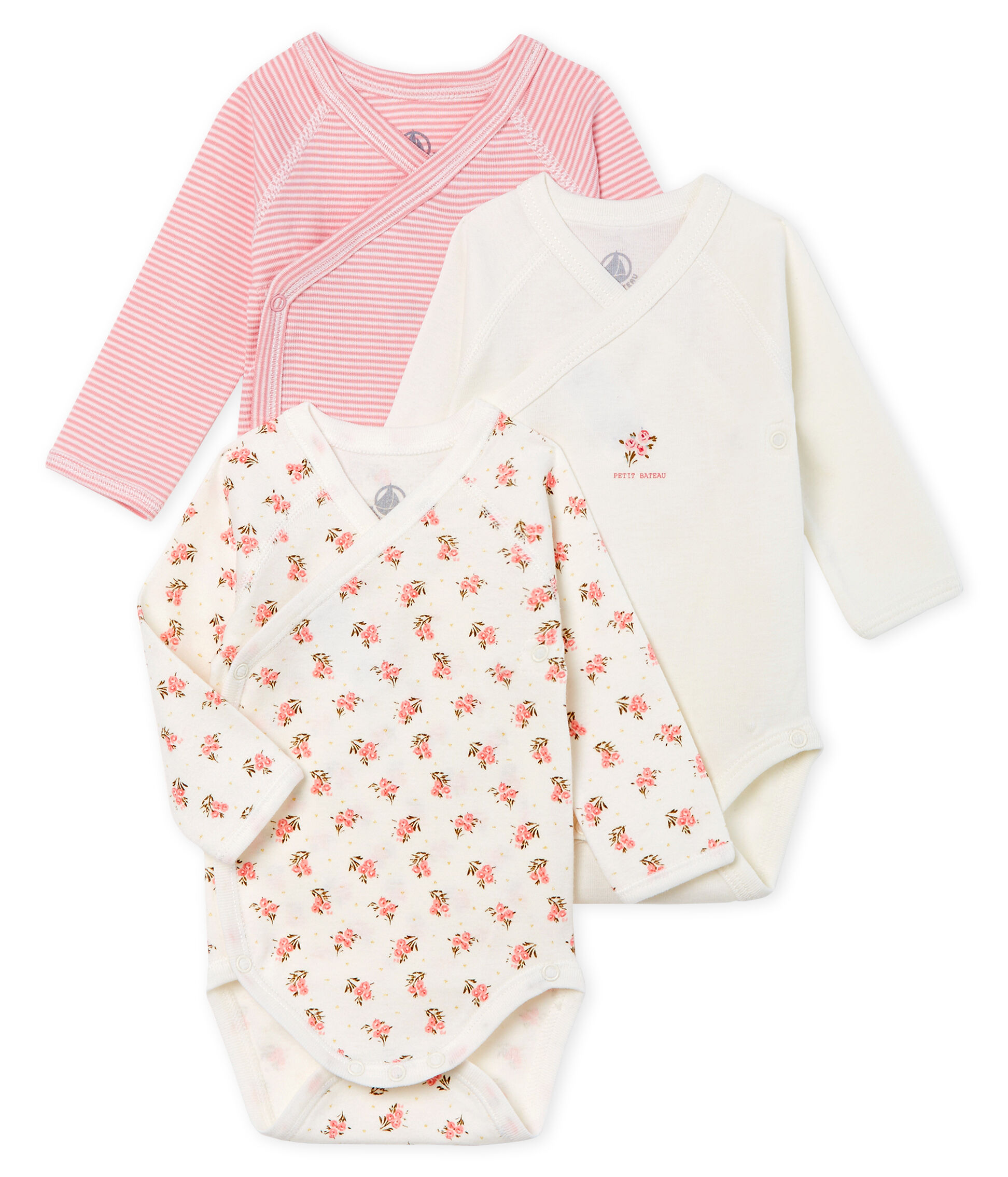 petit bateau long sleeve bodysuit