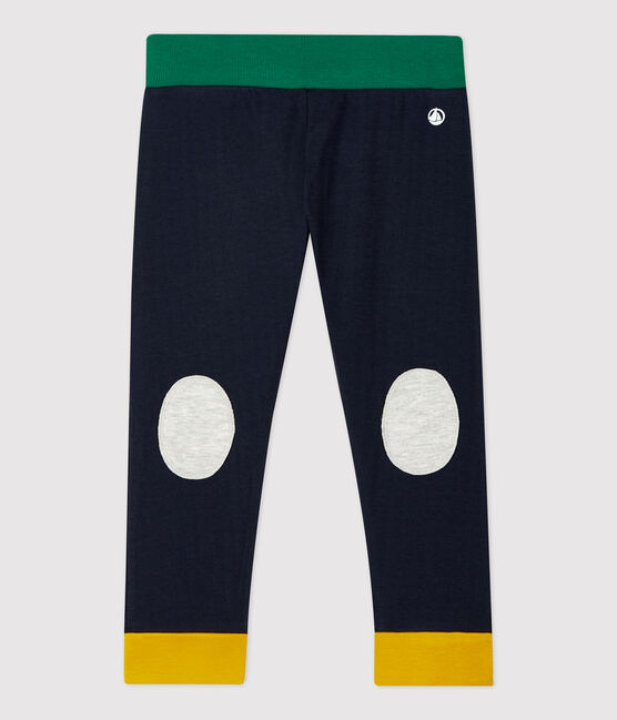 Babies' Cotton Trousers SMOKING blue/MULTICO white