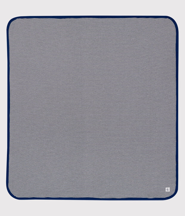 Waveproof Double-Sided Jersey Blanket blue/white