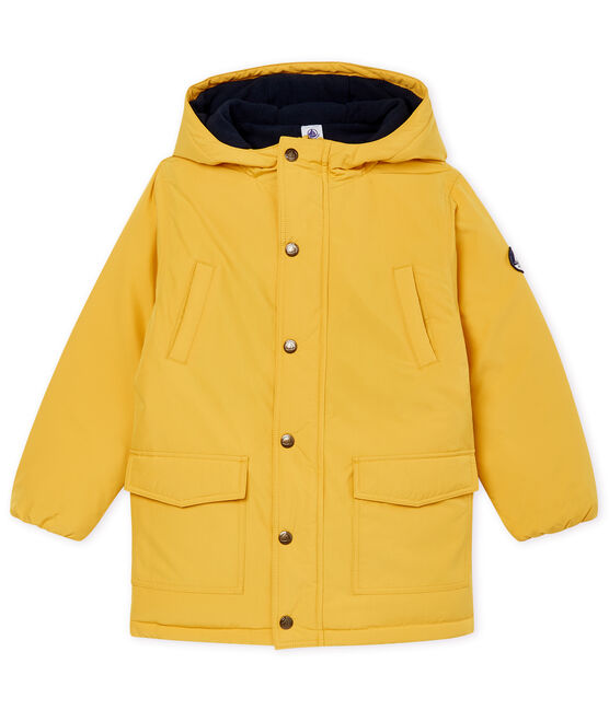 Boys' Feather and Down Coat OCRE yellow