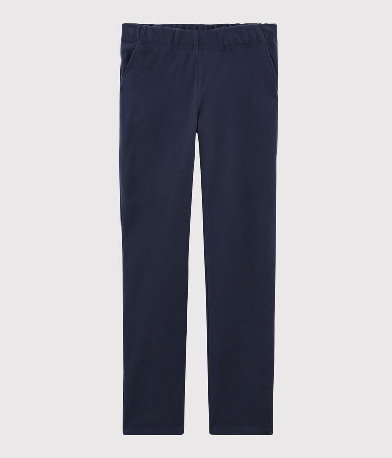 Women's Knit Trousers SMOKING blue