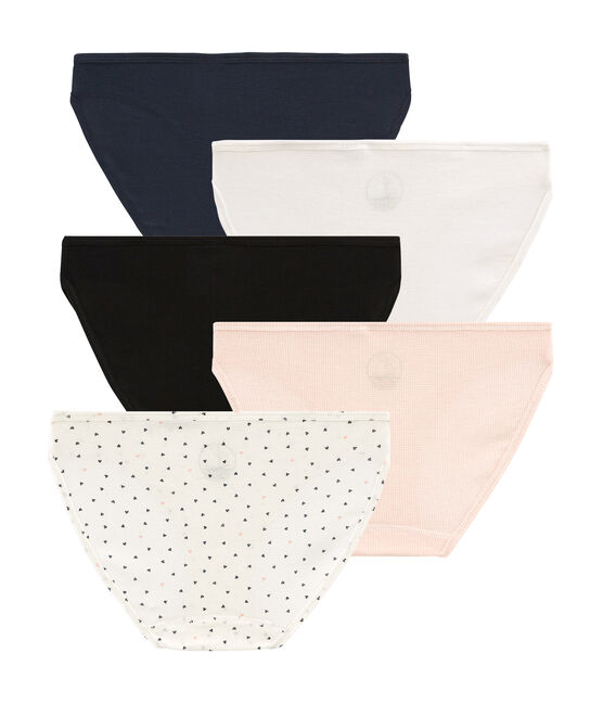 Set of 5 pairs of women's lightweight cotton pants Variante 1 PACK